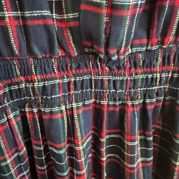 ChicSoul Plaid Midi Dress with Check - Size 1X - Picture 4 of 8